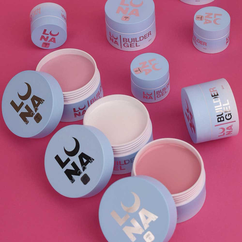 Gel for nail extension LUNA Premium 01 transparent 50 ml (323-2582-1280) - Фото №4