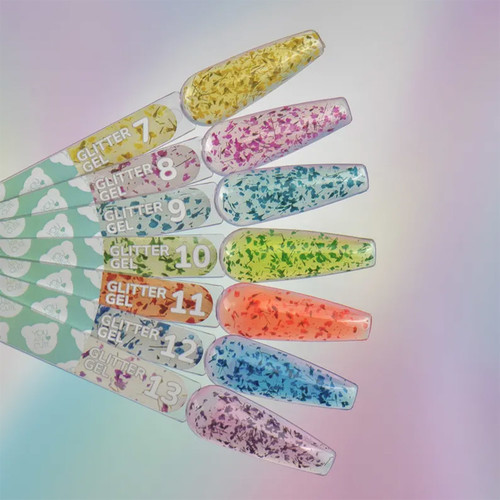 Glitzergel YOUARECUTE 7 mit gelben Trockenblumen, 5 ml (469-5113-1448) - Фото №4