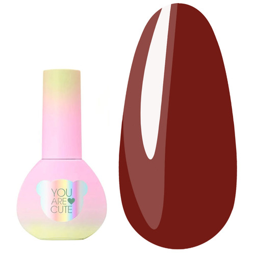 YOUARECUTE Gellack Color 122 Glas-Effekt Weinrot, 5 ml (993-4468-1312) - Фото №1