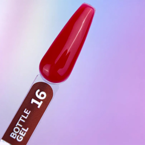 Nagelgel YOUARECUTE Bottle Gel 16, Dunkelrot, 5 ml (994-4011-0960 - Фото №3