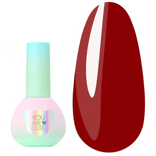 Nagelgel YOUARECUTE Bottle Gel 16, Dunkelrot, 5 ml (994-4011-0960 - Фото №1
