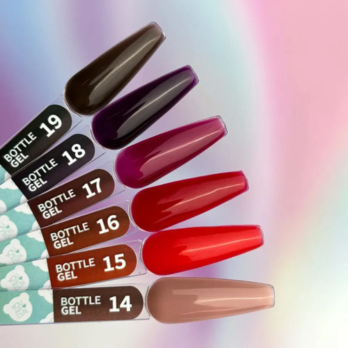 Nagelgel YOUARECUTE Bottle Gel 19, Braun, 5 ml (994-4014-0957) - Фото №4