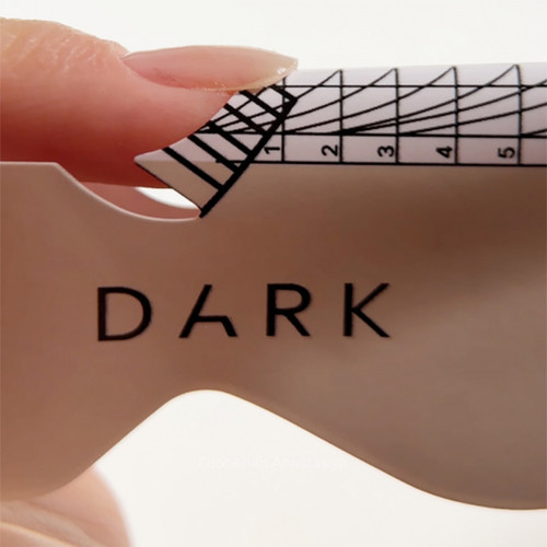 DARK Nagelverlängerungsformen (verlängert) 300 Stück - Фото №4