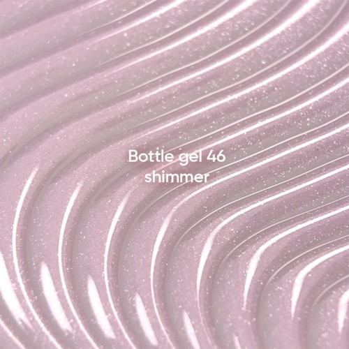 NAILSOFTHEDAY Bottle gel 46 light pink with shimmer 10 ml - Фото №2
