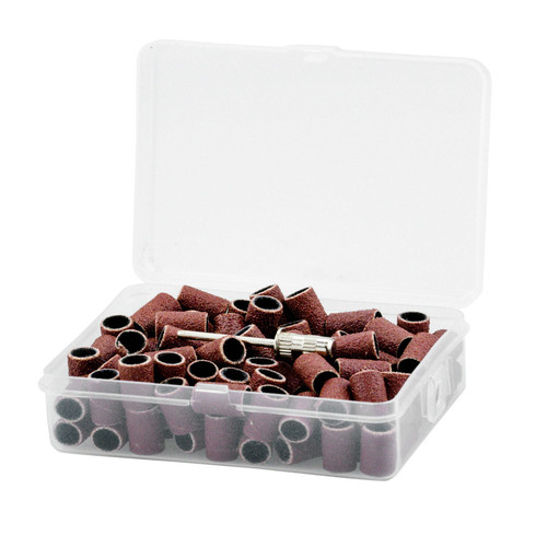 Set of cylindrical bits JAAPEE BOX Profico with base cutter 240 grit 100 pcs - Фото №2