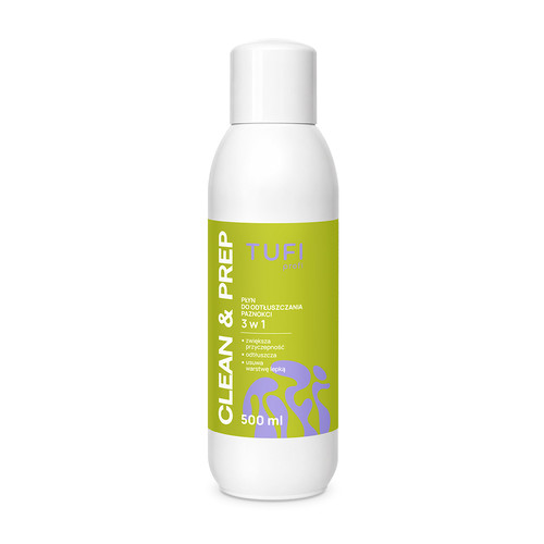 TUFI profi CLEAN & PREP 3-in-1 Nagel-Entfetter, 500 ml - Фото №1