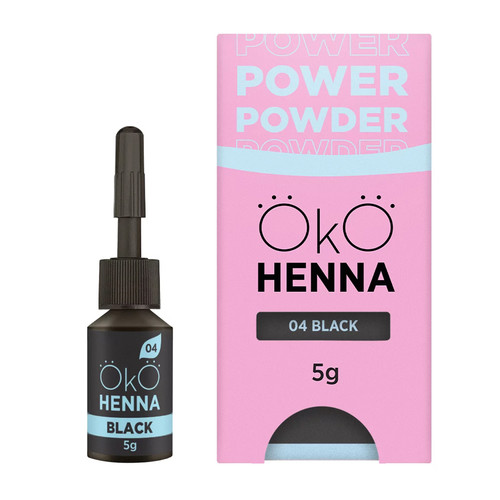 Henna für Augenbrauen OKO Henna 04 Schwarz 5 g