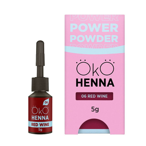Henna für Augenbrauen OKO Henna 06 Rotwein 5 g