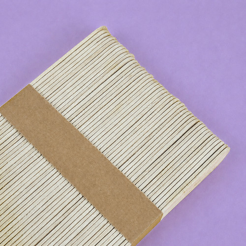 TUFI profi Soft Touch Einweg-Holzspatel für die Enthaarung, 15 cm, 50 Stück (0332877) - Фото №5