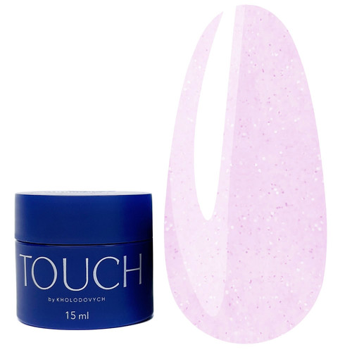 Touch Builder Liquid 05 Gel für Nagelverlängerungen, Flieder mit Schimmer, 15 ml - Фото №1