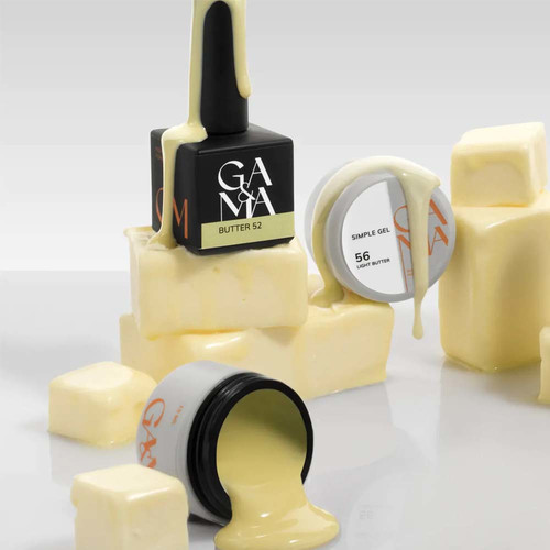 Gel zur Haarverlängerung GA&MA Universal №049 Butter 30 ml (7703351) - Фото №3