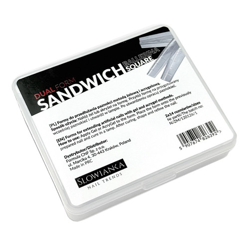 Ober- und Unterteil Slowianka Dual Form Sandwich Ballerina Square - Фото №1