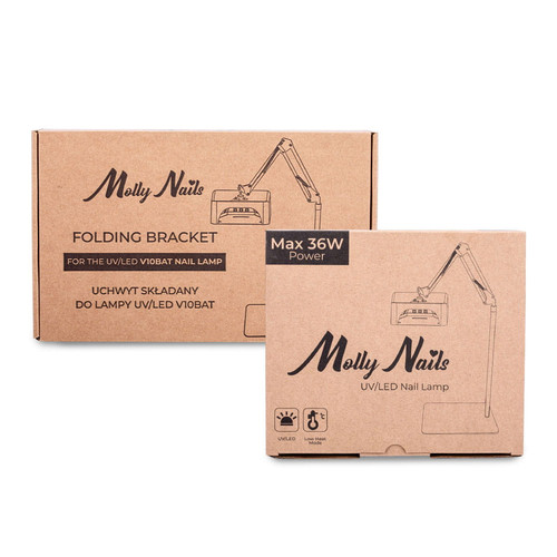 Molly Nails UV/LED 36W Nail lamp for gel polishes acrylic gels and gels white V10 - Фото №7