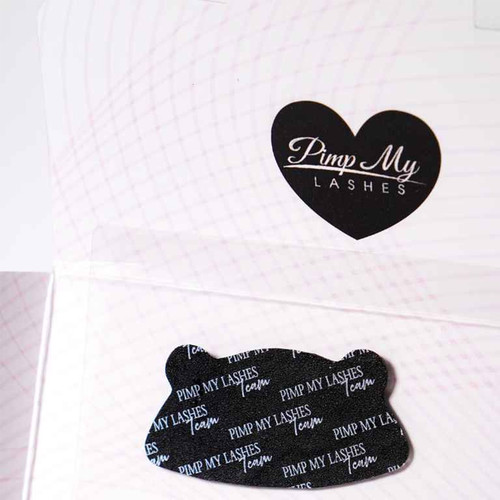 Wiederverwendbare UV-Silikon-Augenlidpads von Pimp My Lashes - Фото №4