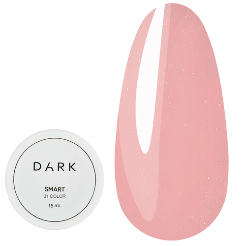 Dark Smart Builder Gel 31, Pfirsich mit Schimmer, 15 ml - Фото №1