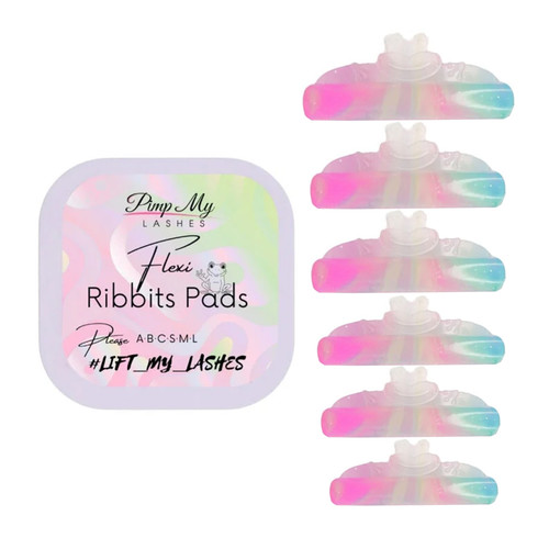 Pimp My Lashes Flexi Ribbits Pads (A, B, C, S, M, L) - Фото №1