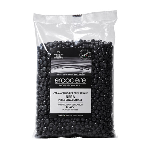 Arcocere Velour Bio Black Heißwachs-Granulat, 1000 g - Фото №1
