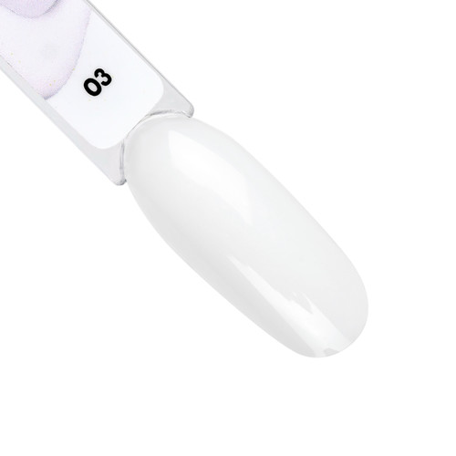 Acrylgel zur Nagelverlängerung TUFI Profi 03 Milk, 30 g (0329139) - Фото №3