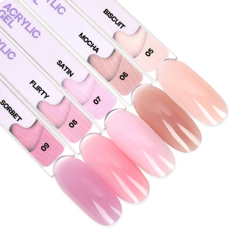 Acrylgel zur Nagelverlängerung TUFI Profi 08 Flirty, 30 g (0329144) - Фото №5