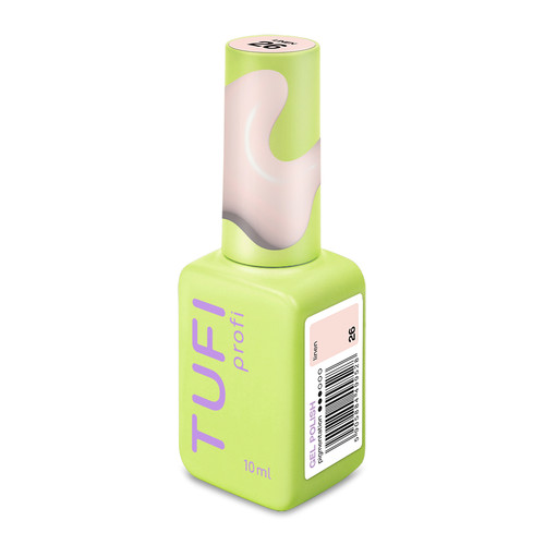 Gellack TUFI Profi NUDELINE 26 Linen Hellbeige, 10 ml (0333019) - Фото №3