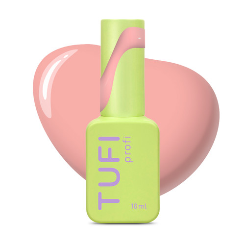 Gellack TUFI Profi NUDELINE 28 Nude Natürliches Rosa-Beige, 10 ml (0333021) - Фото №1