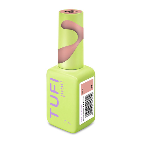 Gellack TUFI Profi NUDELINE 29 Honey Warmes Beige, 10 ml (0333022) - Фото №3