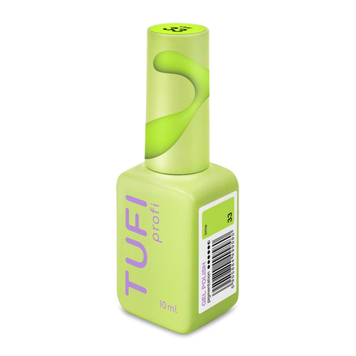 Gellack TUFI Profi SUMMERLINE 33 Lime Neon-Hellgrün, 10 ml (0333096) - Фото №4