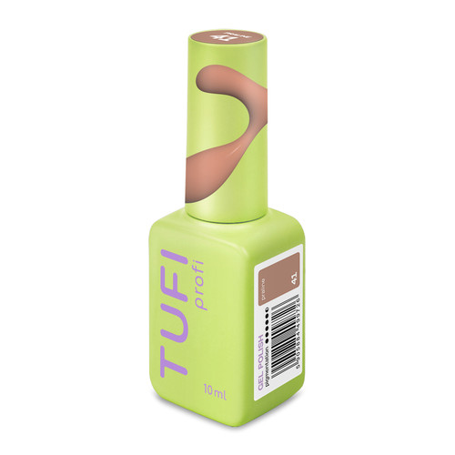 Gellack TUFI Profi COFFEELINE 41 Praline Rosa-Beige, 10 ml (0333568) - Фото №5