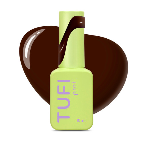 Gellack TUFI Profi COFFEELINE 44 Chocolate Schokoladenbraun, 10 ml (0333571) - Фото №1