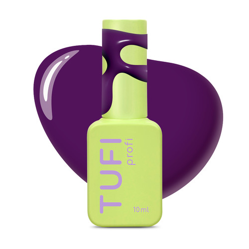 Gellack TUFI Profi DARKLINE 47 Plum Dunkles Violett, 10 ml (0333574) - Фото №1