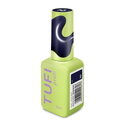 Gellack TUFI Profi DARKLINE 50 Ink Dunkles Tintenblau, 10 ml (0333576) - Фото №2