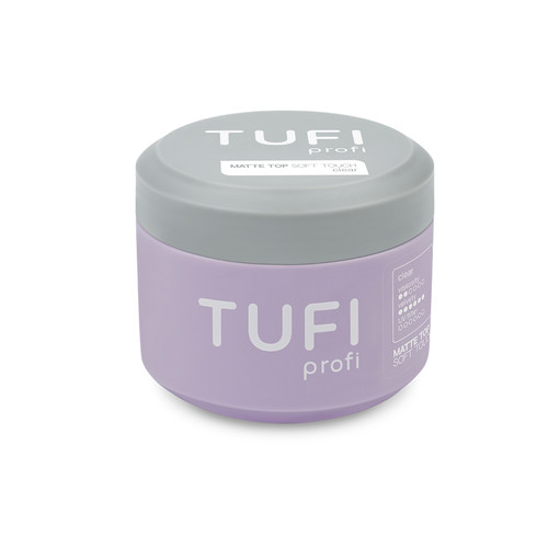 Matte top coat for gel polish TUFI profi Soft Touch Matte 10 ml (0333823) - Фото №2