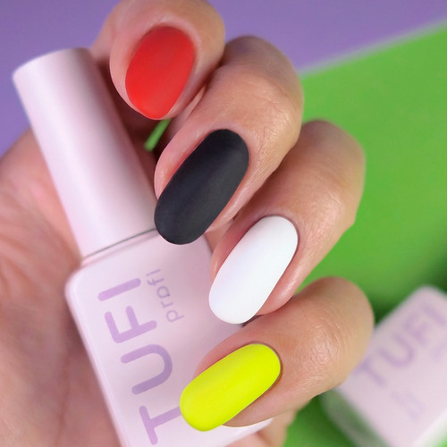 Matte top coat for gel polish TUFI profi Soft Touch Matte 10 ml (0333823) - Фото №3