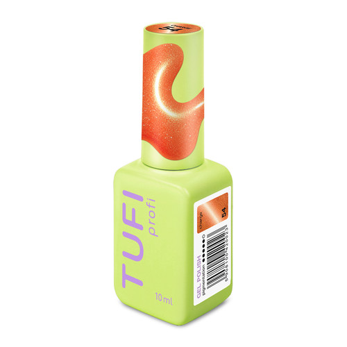 Gellack TUFI Profi NEON CAT EYE 54 Charge Neon-Orange, 10 ml (0334059) - Фото №4