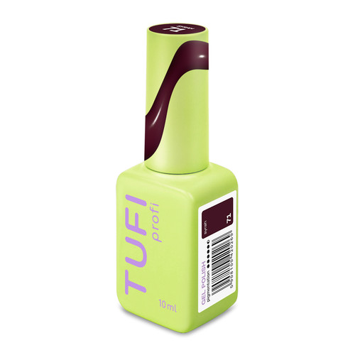 Gellack TUFI Profi DARKLINE 71 Syrah Dunkles Weinrot, 10 ml (0334578) - Фото №2
