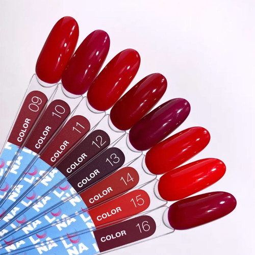 Gellack LUNA Color Nr. 13 Bordeaux, 8 ml (047-2060-1186) - Фото №6