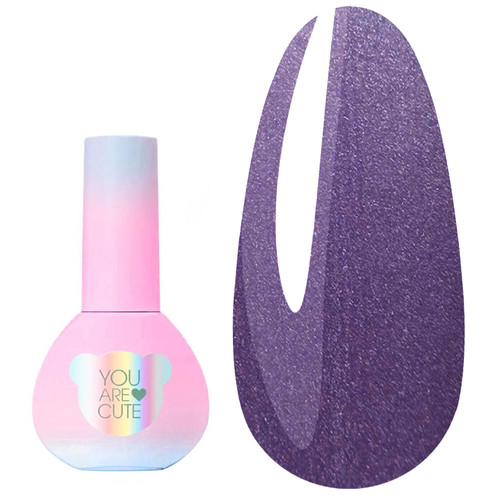 Gellack YOUARECUTE Color Seoul Cat Eye Nr. 4 Violett, 5 ml (355-6359-1961) - Фото №1