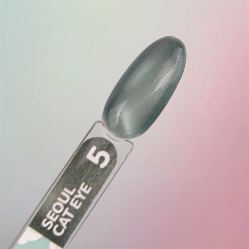 Gellack YOUARECUTE Color Seoul Cat Eye  Nr. 5 Grün, 5 ml (355-6360-1962) - Фото №3
