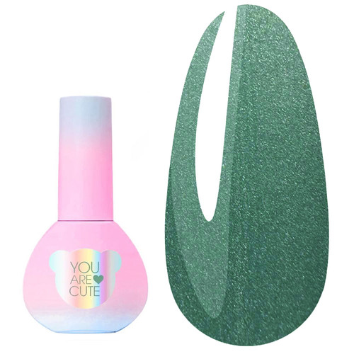 Gellack YOUARECUTE Color Seoul Cat Eye  Nr. 5 Grün, 5 ml (355-6360-1962) - Фото №1