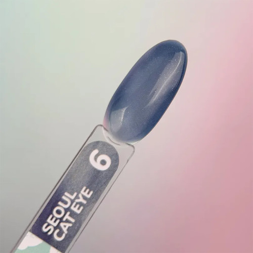 Gellack YOUARECUTE Color Seoul Cat Eye Nr. 6 Blau, 5 ml (355-6361-1963) - Фото №3
