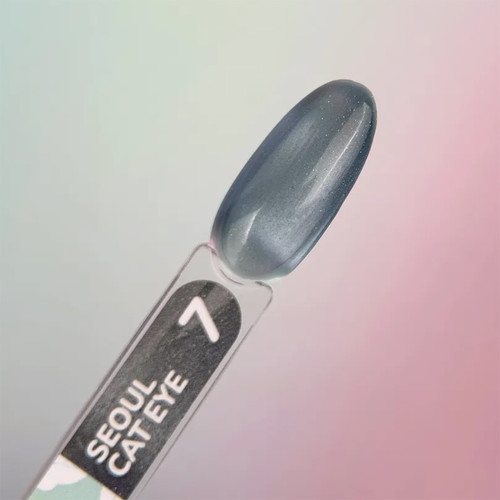 Gellack YOUARECUTE Color Seoul Cat Eye Nr. 7 Grau, 5 ml (355-6362-1964) - Фото №3
