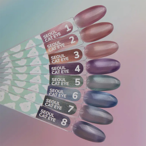Gellack YOUARECUTE Color Seoul Cat Eye Nr. 7 Grau, 5 ml (355-6362-1964) - Фото №6