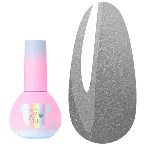 Gellack YOUARECUTE Color Seoul Cat Eye Nr. 7 Grau, 5 ml (355-6362-1964) - Фото №1