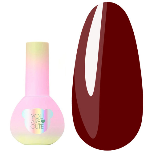 Gel polish YOUARECUTE Color 84 light burgundy 5 ml (993-4106-1019) - Фото №1
