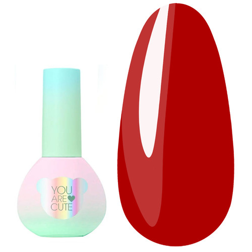 Гель-лак YOUARECUTE Color 93 рубиново-красный 5 мл (993-4116-1010) - Фото №1