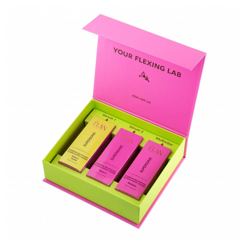ELAN SUPERSONIC 2.0 Augenbrauen- und Wimpernlaminierungs-Set (Serum 1 CLEAR) - Фото №1