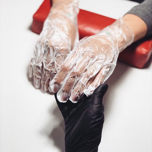 Shelly Maniküre-Handschuhset (25 Stück) - Фото №5