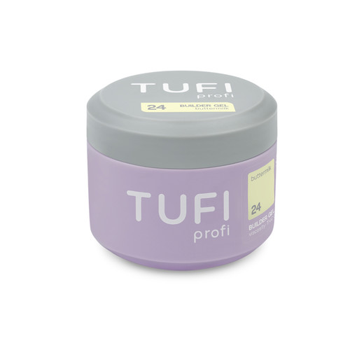 Aufbaugel TUFI Profi Builder Gel UV/LED 24 Buttermilk, 30 ml (0334455) - Фото №4