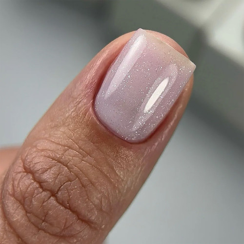Гель для наращивания GEMELY Fast Builder Gel 31 лавандовый шиммер 30 мл (7704650) - Фото №3