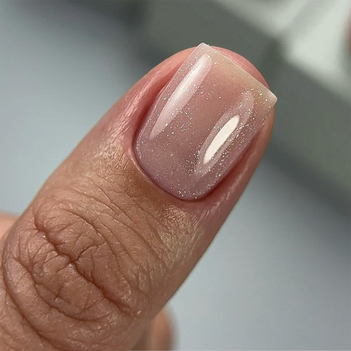 Гель для наращивания GEMELY Fast Builder Gel 33 нюд шиммер 30 мл (7704652) - Фото №2